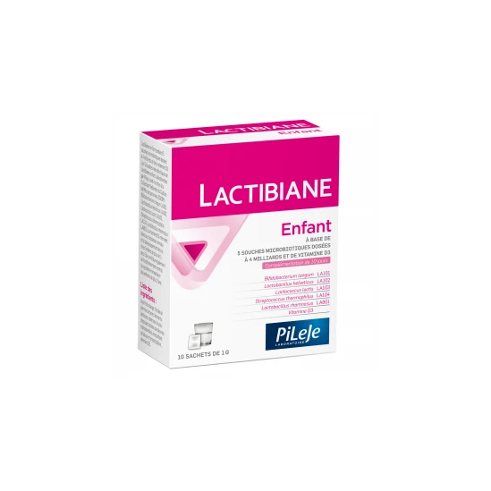 Pileje Lactibiane Enfant 10 Sachets 3 Pileje Lactibiane Enfant 10 Sachets