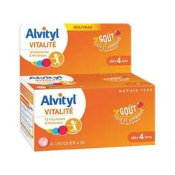 Alvityl Vitalité 30 Comprimés à Croquer
