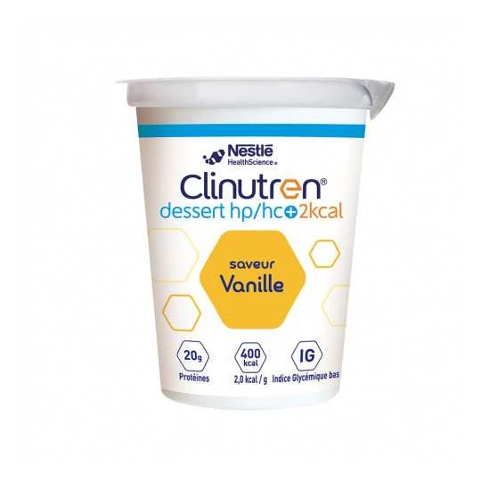 Clinutren Dessert HP/HC Vanille 4x200G 3 Clinutren Dessert HP/HC Vanille 4x200G