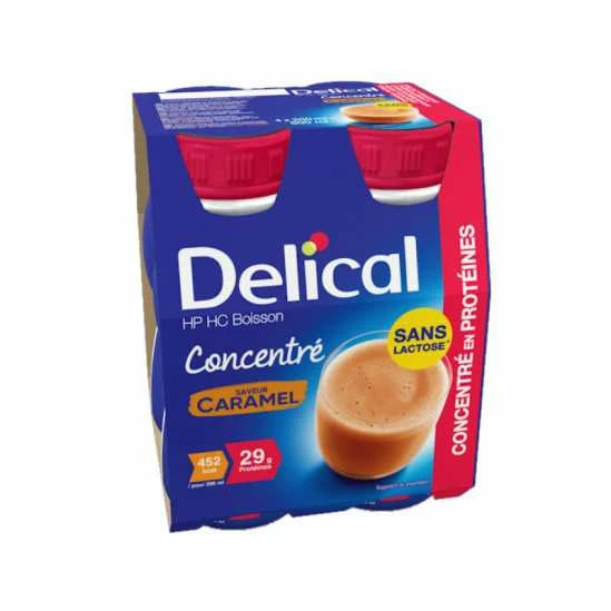 Délical Boisson Concentré Caramel 4x200Ml 3 Délical Boisson Concentré Caramel 4x200Ml