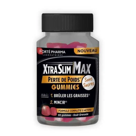 Forte Pharma Xtraslim Max Perte De Poids 60 Gummies 3 Forte Pharma Xtraslim Max Perte De Poids 60 Gummies