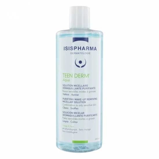 Isispharma Teen Derm Aqua Solution Micellaire Purifiante 400ml 3 Isispharma Teen Derm Aqua Solution Micellaire Purifiante 400ml