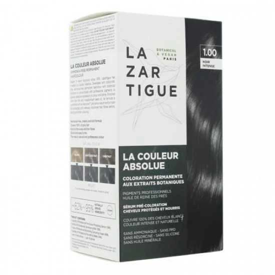 Lazartigue Couleur Absolue 1.00 Noir Intense 3 Lazartigue Couleur Absolue 1.00 Noir Intense