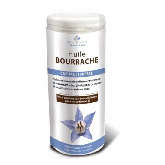 Les 3 Chênes Huile De Bourrache 150 Capsules 3 Les 3 Chênes Huile De Bourrache 150 Capsules