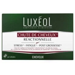 Luxeol Chute De Cheveux Réactionnelle 30 Gélules
