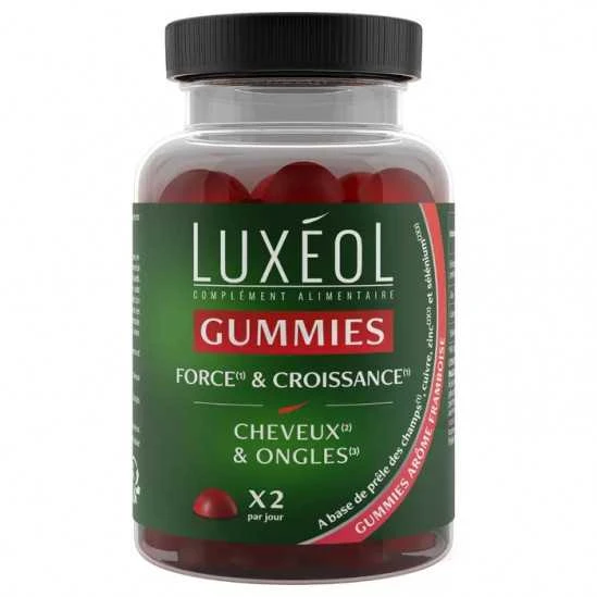 Luxeol Force Croissance Gummies Boite De 60 3 Luxeol Force Croissance Gummies Boite De 60
