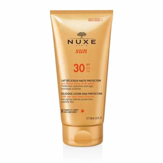 Nuxe Sun Lait Délicieux Visage Et Corps SPF30 150Ml 3 Nuxe Sun Lait Délicieux Visage Et Corps SPF30 150Ml