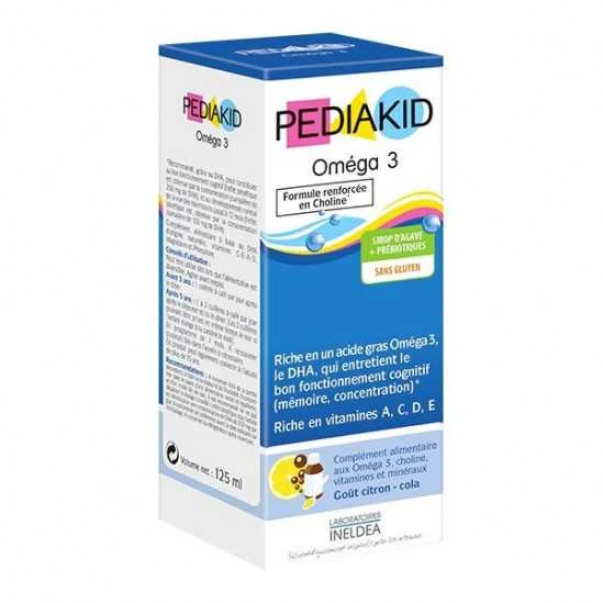 Pédiakid Oméga 3 Sirop 125Ml 3 Pédiakid Oméga 3 Sirop 125Ml