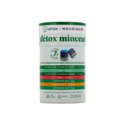 Upsa Nourished Gummies 7 En 1 Détox Minceur Boite De 30